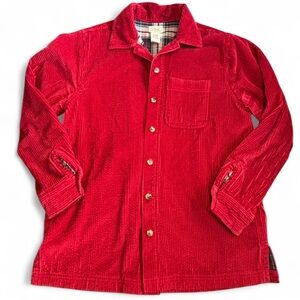 L.L.Bean Flannel-Lined Corduroy Shirt Jacket
Women’s XS Regular Red 100% Cotton
